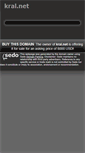 Mobile Screenshot of kral.net